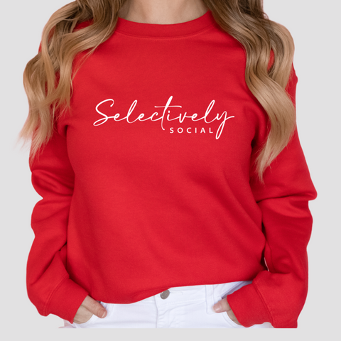 Selectively Social Sweatshirt- Unisex